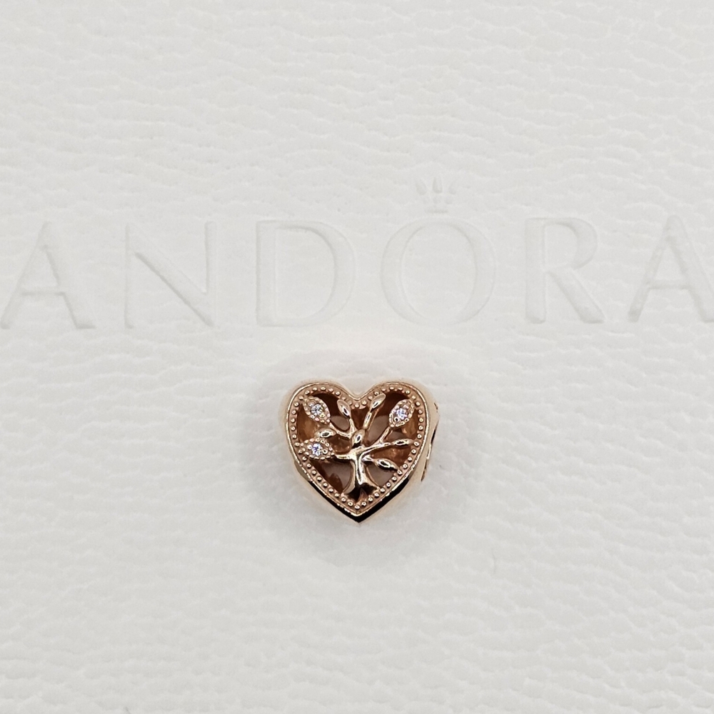 👨👩👧👦 Authentic Pandora ROSE FAMILY CHARM - Picture 10 of 11